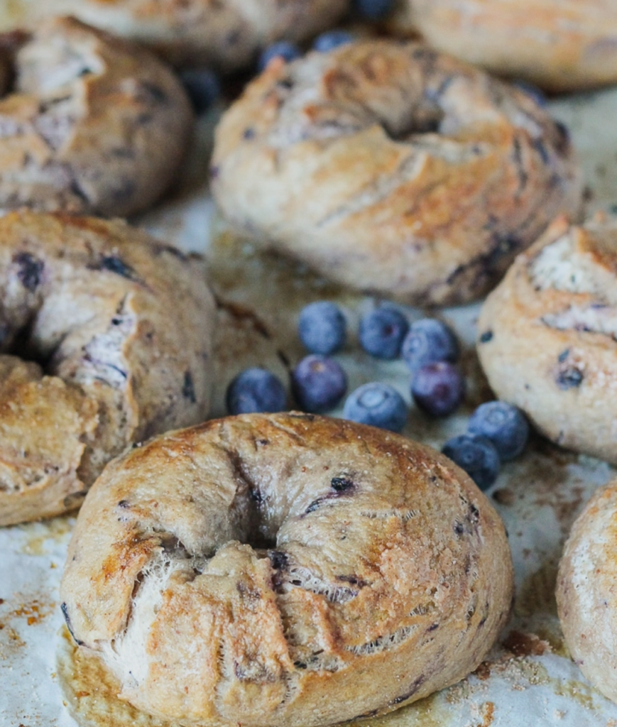 Blueberry-Bagels