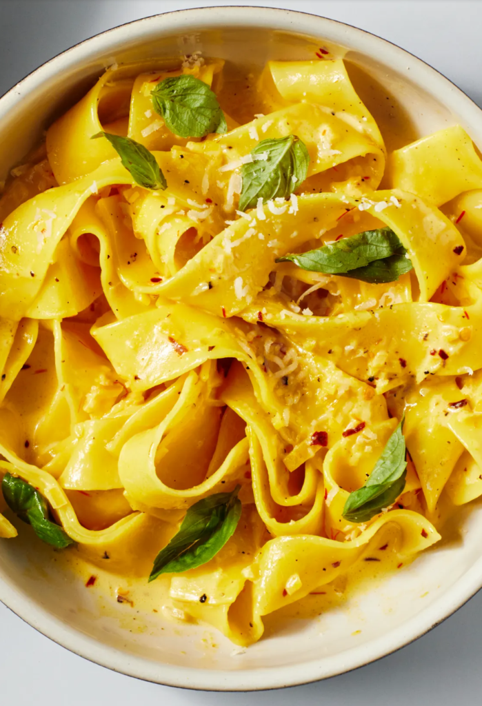 Creamy-Saffron-Pasta