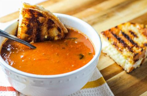 Tomato-Soup-and-Grilled-Cheese